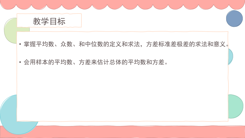 第二十章数据的分析章末复习课件2021-2022学年人教版八年级数学下册(共20张PPT)