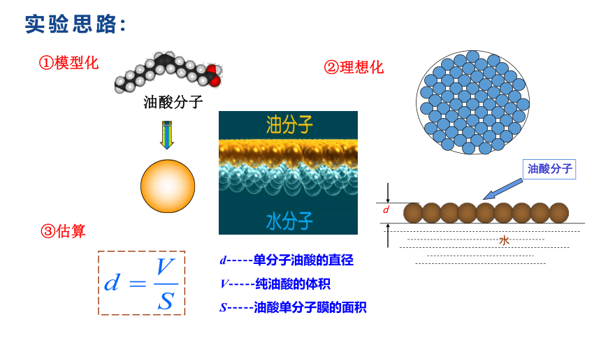 第二课 实验：用油膜法估测油酸分子的大小（课件）（23张PPT）高二物理（人教版2019选择性必修第三册）