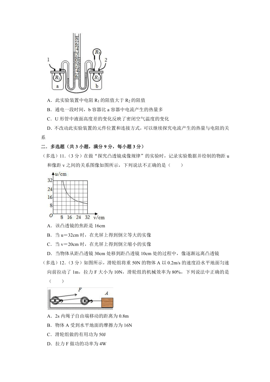 2023年天津中考物理终极押题卷（含解析）