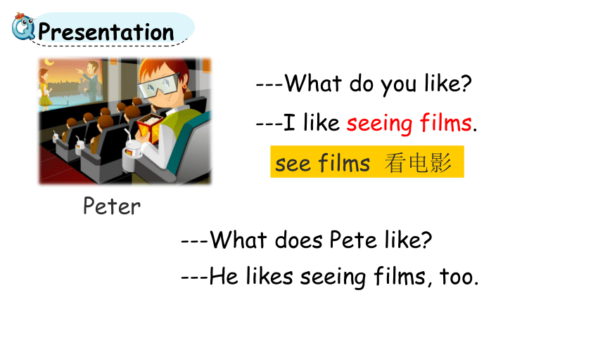 Lesson 5 What does he like? 第2课时课件(共18张PPT)