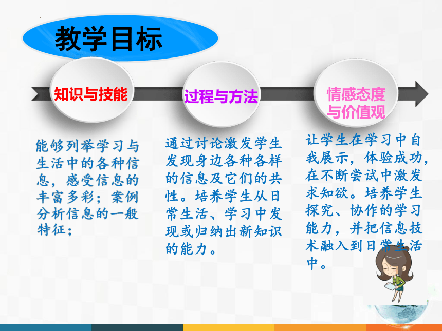 1.3信息及其特征说课　课件(共43张PPT)2022-2023学年粤教版信息技术必修1数据与计算