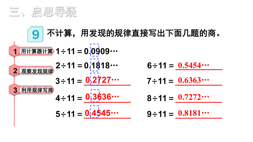 （2022秋季新教材）人教版 五年级数学上册3.7计算器探索规律+素材（17张PPT)