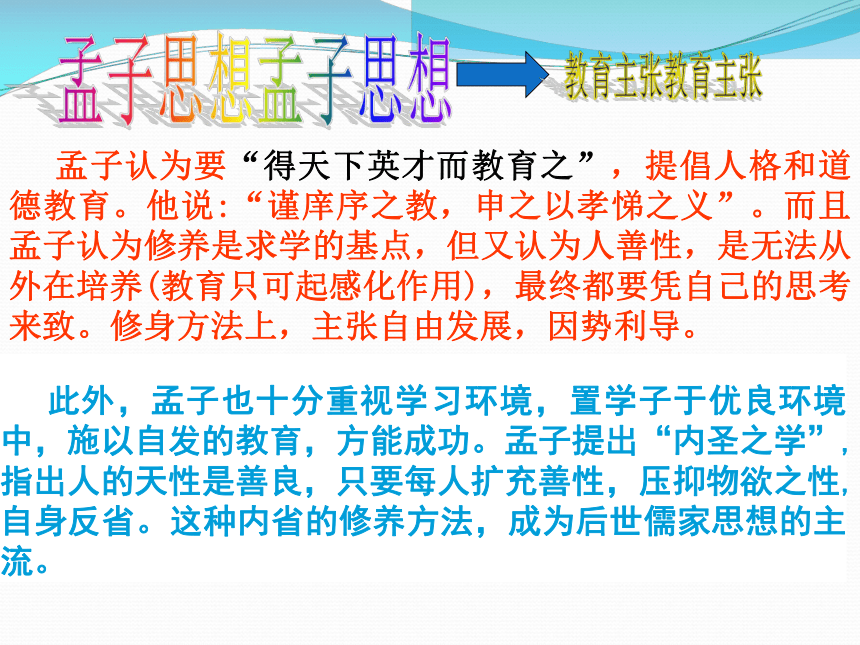 2020-2021学年人教版高中语文选修《中国文化经典研读》第二单元 2.2《孟子见梁惠王》课件（34张PPT）