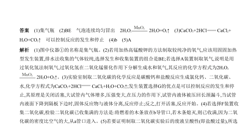 2021年化学中考复习湖南专用 专题十四　常见气体的制取课件（141张ppt）