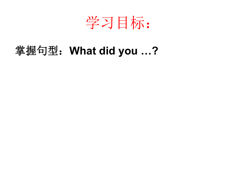 Module 10 Unit 1 What did you put in your bag？课件(共14张PPT)