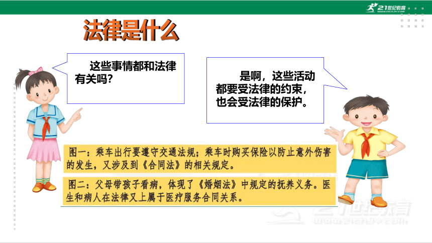 六年级上册道德与法治《1.感受生活中的法律》（第1课时）PPT教学课件