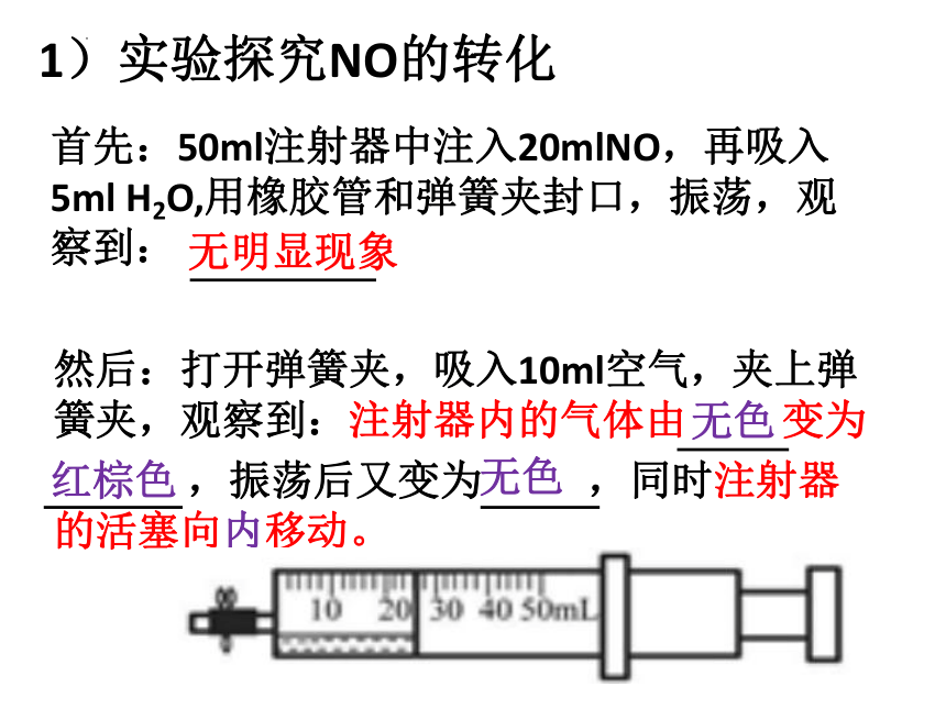 2021-2022学年高一化学人教版（2019）必修第二册5.2氮及其化合物 课件（51张ppt）