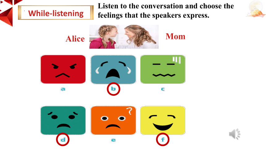 外研版（2019）必修 第一册Unit 3 Family matters Using Language  Listening & Speaking公开课课件(共22张PPT)