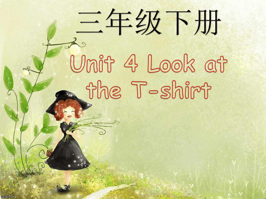 Unit4 Look at theT-shirts课件（16张PPT）