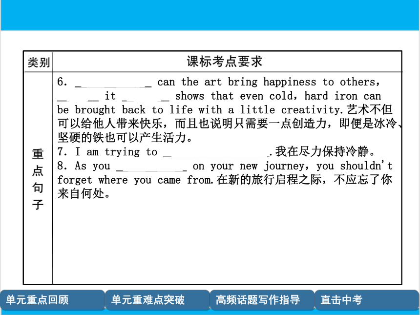 【中考英语】人教版九年级全册 Units 13-14 复习课件