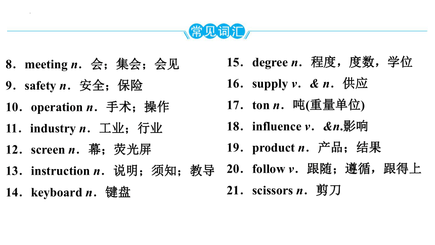 2024年中考英语二轮复习 课件 话题15　科普知识与现代技术（共36张PPT）