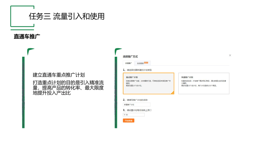 项目五 任务三 流量引入和使用 课件(共17张PPT)- 《跨境电子商务实务》同步教学（机工版·2021）