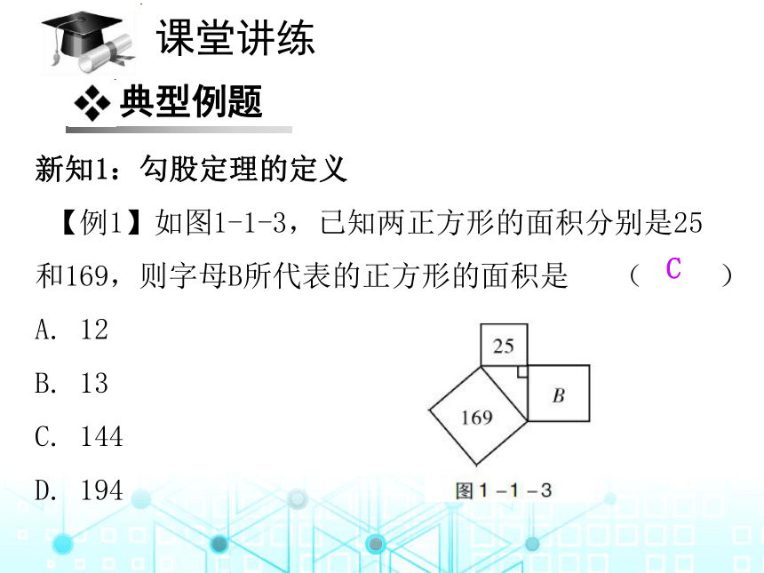 北师大版数学八年级上册 1. 1   探索勾股定理练习课件（共23张PPT）