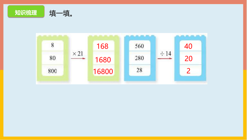 北师大版 数学四年级上册 6.8除法练习六（课件）（共21张PPT）