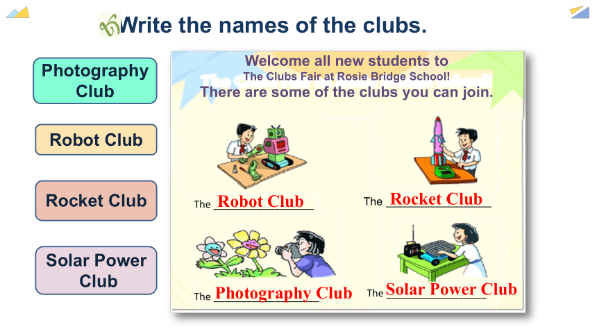 Unit 7  School clubs Reading (1) 课件