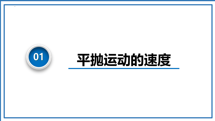 5.4.1抛体运动的规律课件（35张PPT）高一下学期物理人教版（2019）必修第二册