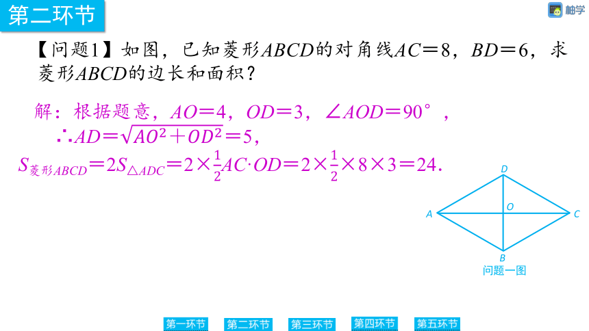 【慧学智评】北师大版九上数学 1-3 菱形的性质与综运用 同步授课课件