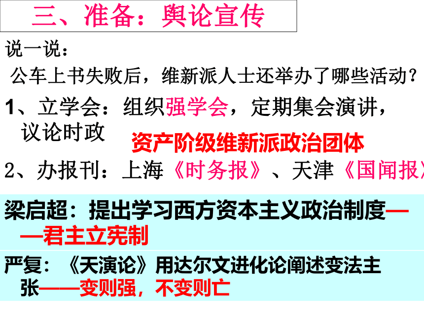 8.3.1维新变法运动 课件（27张PPT）