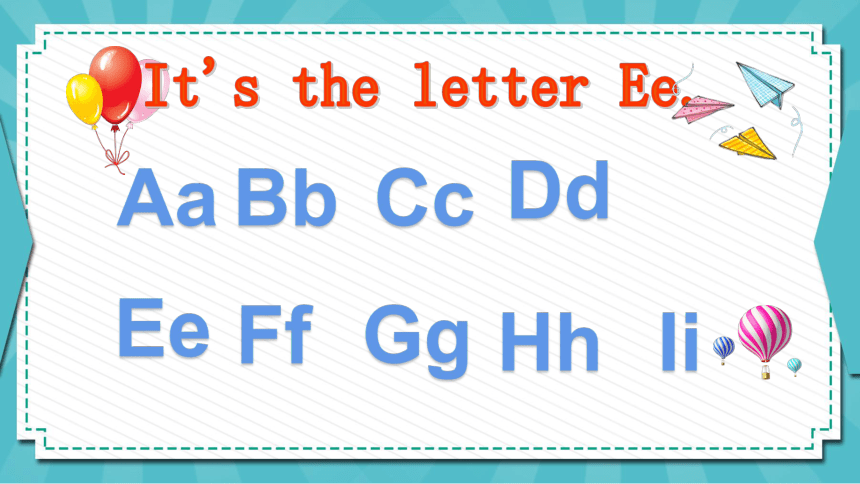 Unit 4 Find the hidden letters 课件(共21张PPT)