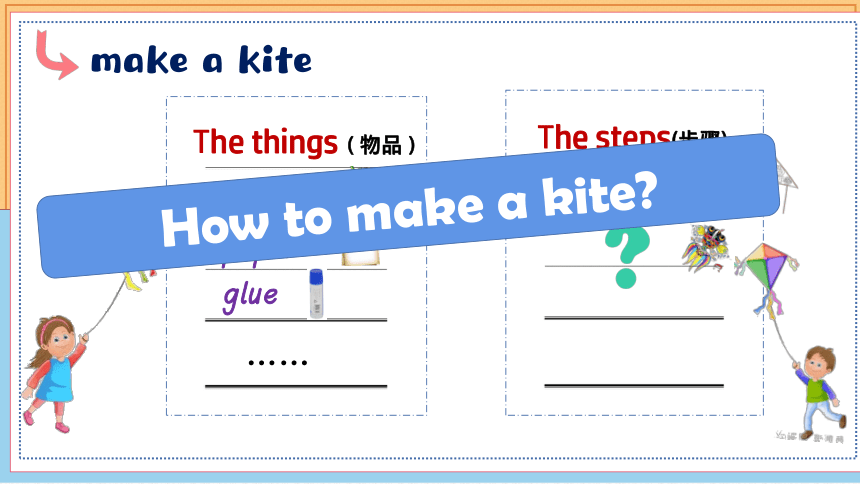 Unit3 Let's make a kite lesson 1  PartA&B 课件(共24张PPT)
