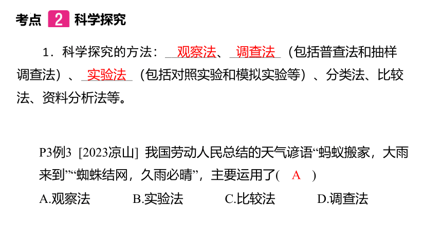 2024年初中生物中考复习系列课件：专题一生物与环境(共17张PPT)