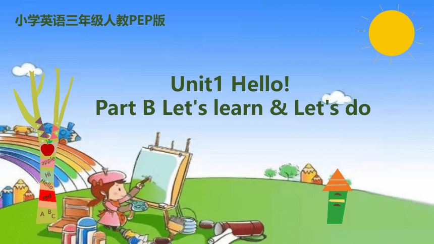 Unit1 Hello!Part B Let's learn & Let's do课件(共15张PPT)