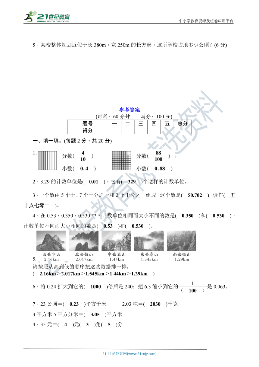 人教版四年级数学下册 第四单元培优提升卷（含详细解答）