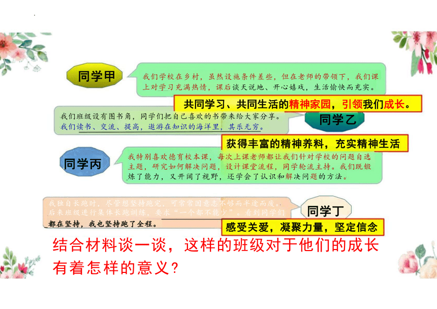 8.1 憧憬美好集体 课件（29张PPT）