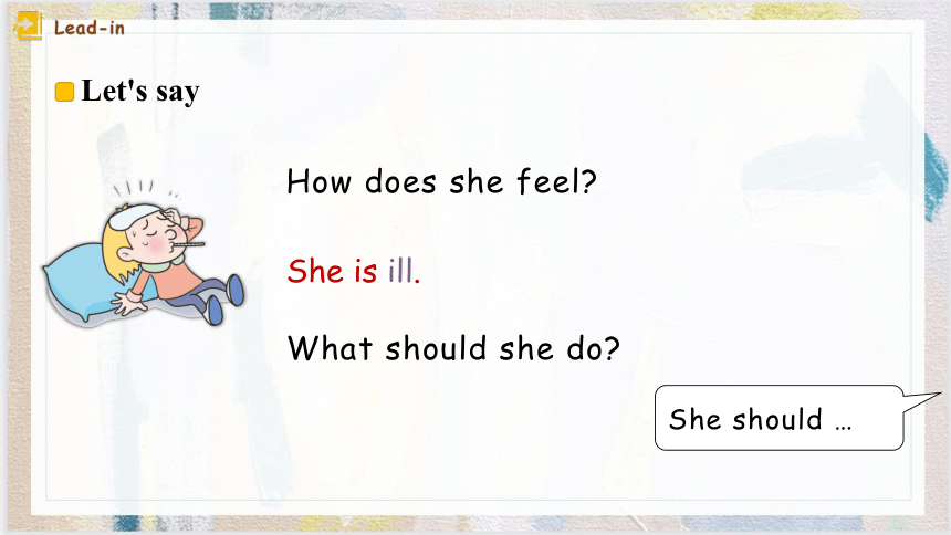 Unit 6 How do you feel Part B Let's try &Let's talk 课件+素材(共20张PPT)