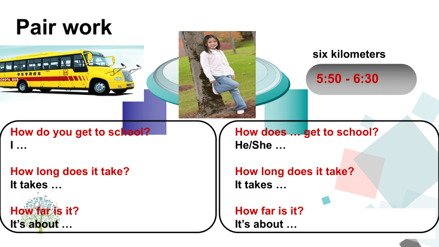 七年级下册人教版英语教学课件 Unit 3 How do you get to school?  Section A (grammar focus-3c)课件(共26张PPT)