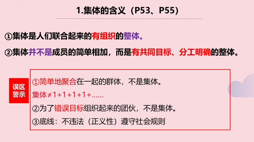 6.1 集体生活邀请我 课件(共26张PPT)+内嵌视频-统编版道德与法治七年级下册