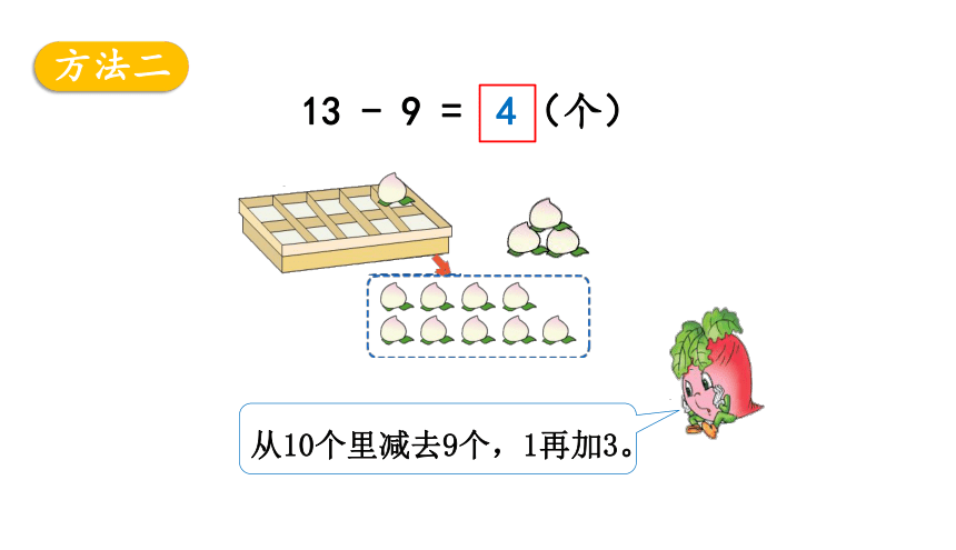 小学数学苏教版一年级下1.1十几减9课件（32张PPT)