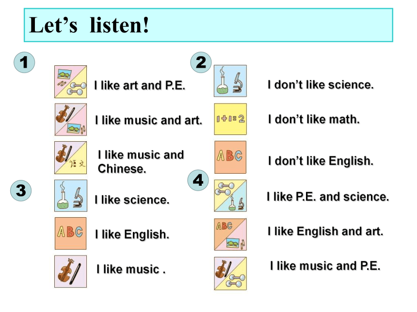 Unit1 School Subjects 第三课时 课件(共46张PPT)