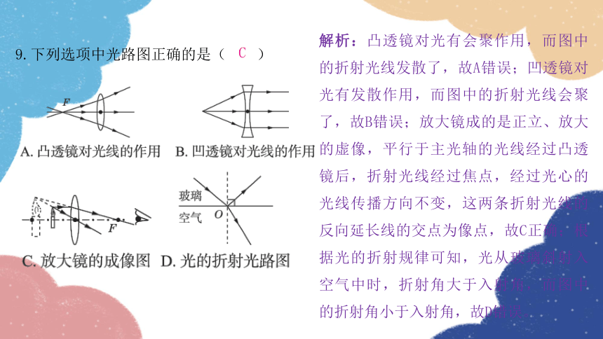 人教版物理八年级上册 期末过关检测卷习题课件(共39张PPT)