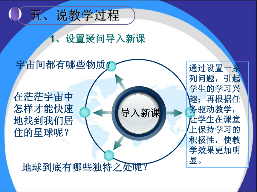 1.1 宇宙中的地球说课课件（20张）