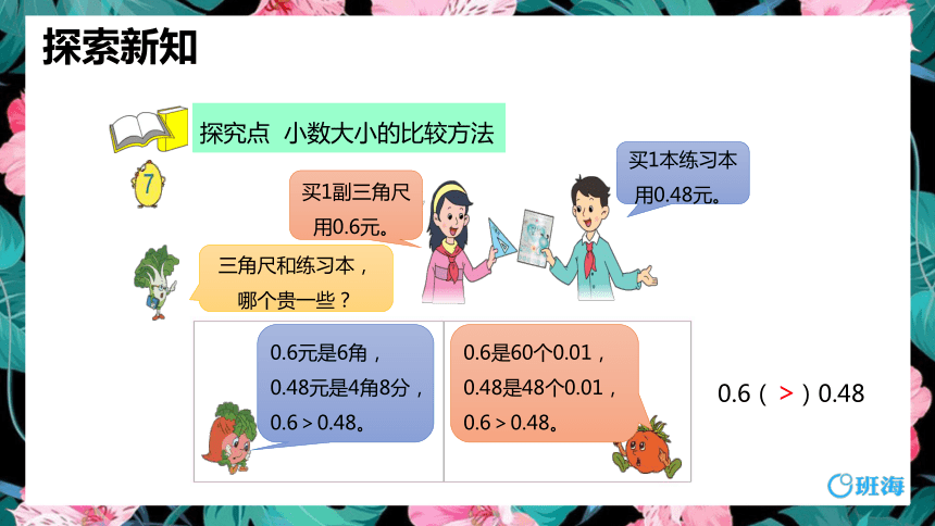 苏教版（新）五上-第三单元 3.小数大小的比较【优质课件】