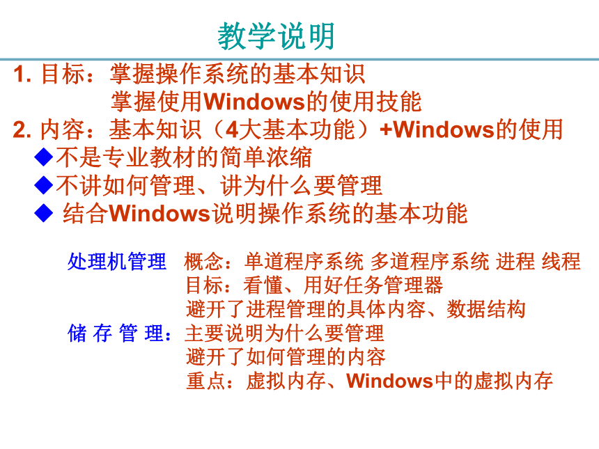 第4章 操作系统1 课件(共23张PPT)- 《多媒体技术应用》同步教学（高教版）