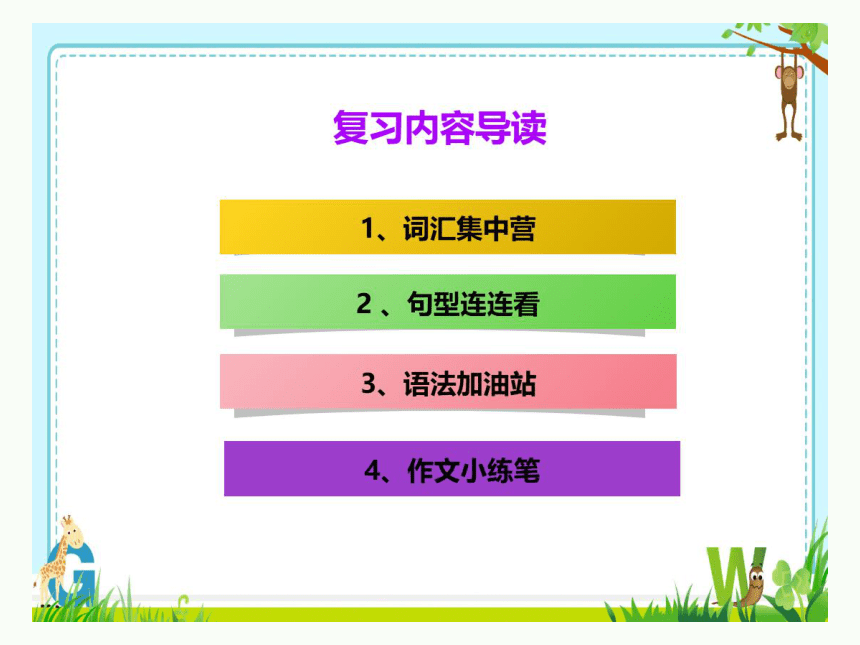 Unit 8 Topic 2 The summer holidays are coming 总复习课件2020-2021学年仁爱版英语七年级下册(共28张PPT)