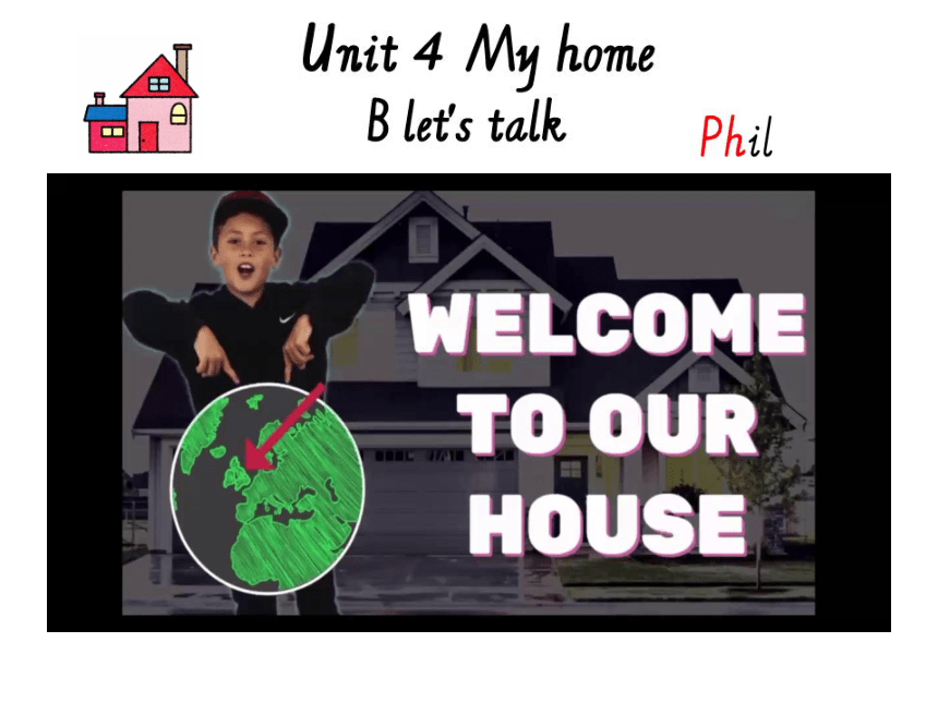 Unit4 My home B let's talk课件(共16张PPT)