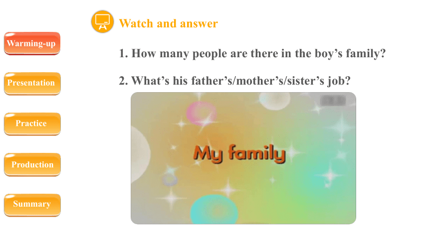 Unit 6 Meet my family! B Let’s learn课件(共34张PPT)