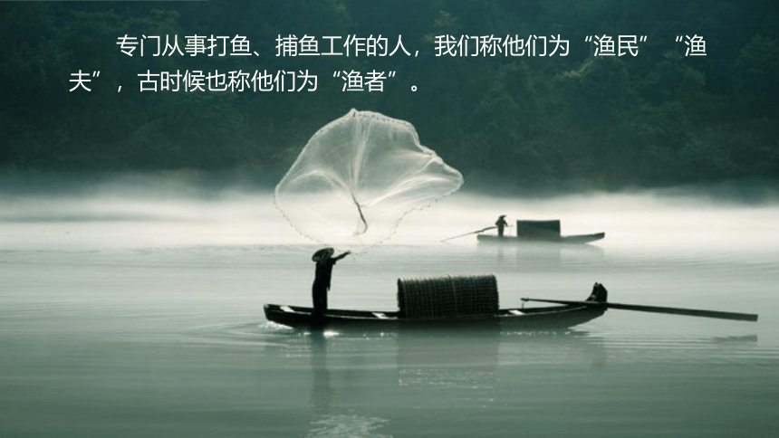 古诗词诵读：5.江上渔者   课件（15张PPT)
