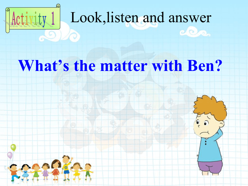 Module 4 Unit 2 What's the matter with Daming?课件（共24张PPT）