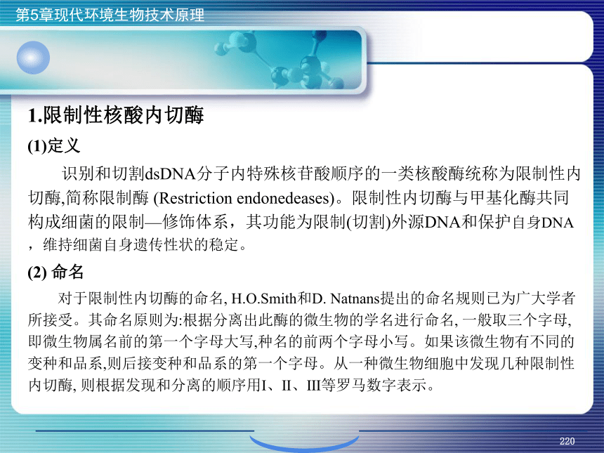 5.现代环境生物技术原理_8 课件(共25张PPT）- 《环境生物化学》同步教学（机工版·2020）