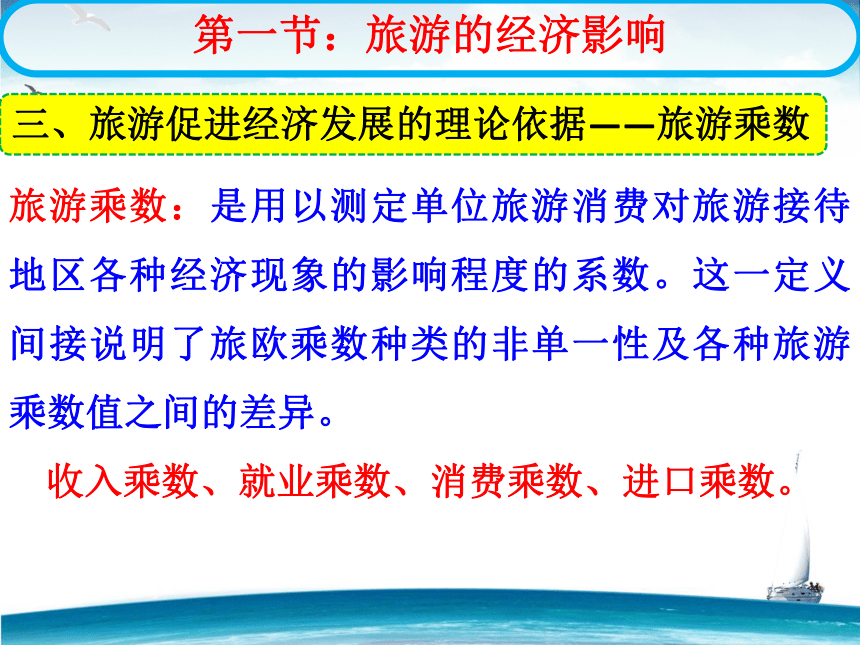 第七章 旅游影响 课件(共26张PPT)- 《旅游学概论》同步教学（华师大版）