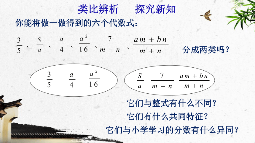 沪科版七年级下册数学 9.1.1分式的概念及其基本性质 课件(共14张PPT)