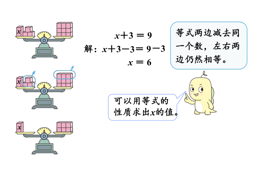 人教版五年级上册数学5 解方程（1）课件（19张PPT)