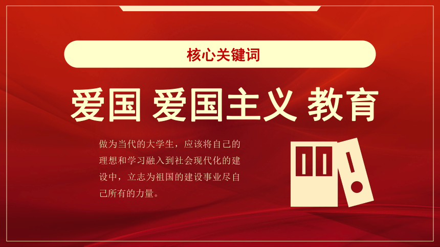 主题班会：弘扬爱国主义精神 课件（21ppt）