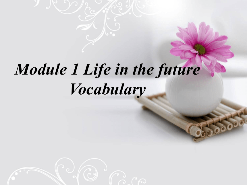 外研版  必修四  Module 1 Life in the Future 单词课件（71张PPT）