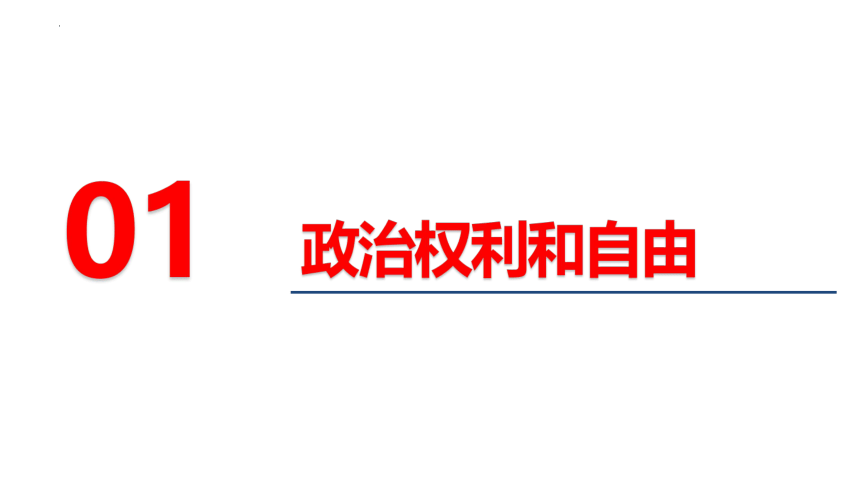 3.1 公民基本权利 课件（31张幻灯片）