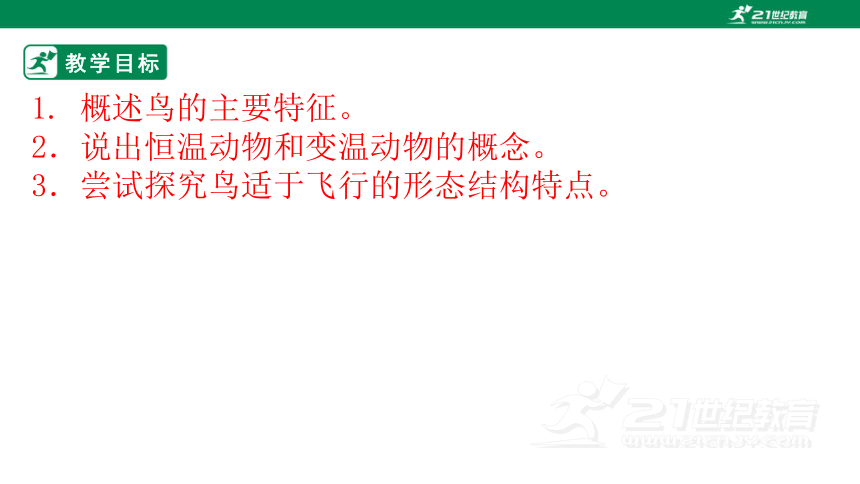 人教版5.1.6 鸟-2022-2023学年八年级生物上册 同步课件(共30张PPT)